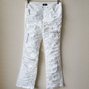 White Express Pants